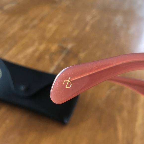 Rag & Bone Isa 50mm Round Sunglasses in Red Brown - Picture 7 of 12